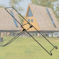 Portable Solar Panel Stand Mounting Bracket Foldable Lightweight Support Stand