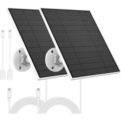High Efficiency Solar Panel Eufy Camera IP65 Waterproof 5W Adjustable Mount Kit