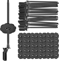 Robust Critter Guard Fasteners for Solar Panels—50 Pack—Weather Resistant Clips
