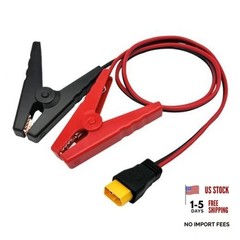 XT60 to Battery Clamp Cable,12V Battery Alligator Clips to XT60 Male Cable for
