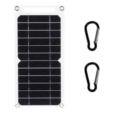 30W Solar Panel With USB Hiking And Camping Battery Mobile Phone Charging Bank
