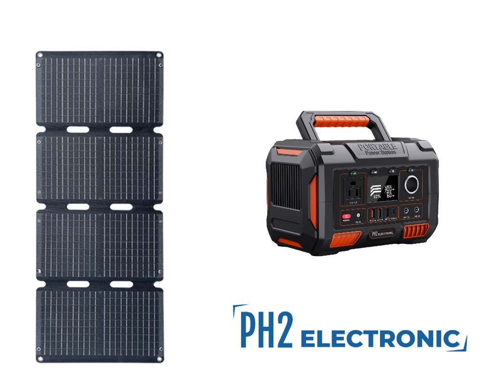 300W Portable Power Station 78000mAh /3.7V / 288Wh (Solar Panel Optional)