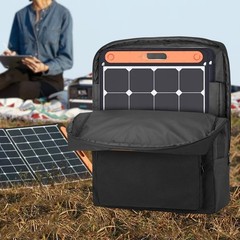 Solar Panel Storage Bag for Jackery 100W | Padded Travel Case, Double-Layer Carr