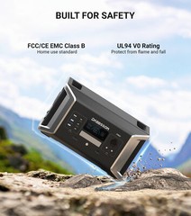 3072W Portable Power Station LiFePO4+2000B+210W Solar Panel Dabbsson DBS1000 Pro