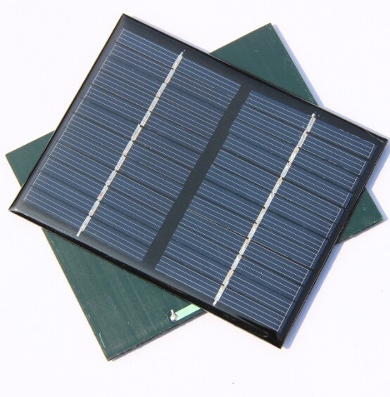 The 1.5W 12V solar drip adhesive panel A-grade polycrystalline silicon panel