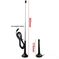 Magnetic Base Telescopic Antenna Easy Installation and Enhanced Signal Strength