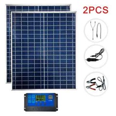 1000W 500W 12V Photovoltaic Solar Panel Kit 100A Controller Solar Panel Charger