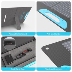 2x 220W Solar Panel kit folding for Jackery HomePower 3000 / Plus Power station
