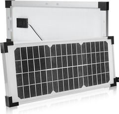FM123 10 Watt Solar Panel Kit, Fit for Mighty Mule Automatic Gate Openers