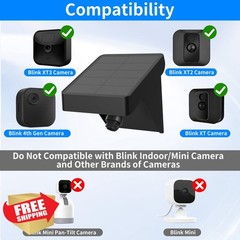 Ponlrie Solar Panel Black 1 Pack