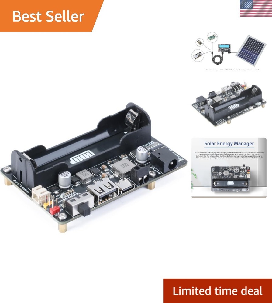 Eco-Friendly Battery Charging Module for 5V-24V Solar Panels – Safe & Efficient