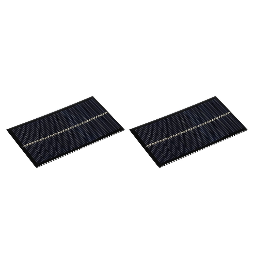 2 x Mini Solar Panel Cell 6V 160mA 0.96W 110mm x 60mm for DIY Project
