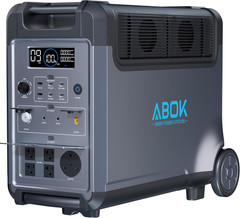 Portable Power Station, 3840Wh Lifepo4 Battery, 3600W Electric Solar Generator f
