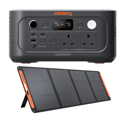 Jackery E500 v2 + 200W Solar Panel–Ships to PR HI AK Guam Saipan– Trusted Seller