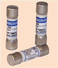 (3) QTY MERSEN HP10M8 – Solar Fuse, Photovoltaic, HP10M, 8A, 1000VDC (10X38)mm