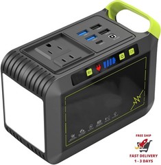 Estación de energía portátil de 88 Wh, generador solar de batería de litio