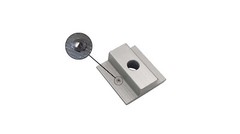 Solar Mid Clamp 5/8» with the ground pin Pack of 20