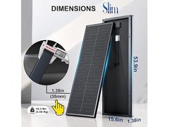 ACOPOWER 100W N-Type 12V Slim Solar Panel 100W Slim Single Panel