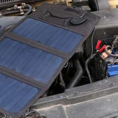 18V 21W Foldable Solar Charger Panel Waterproof For Battery Mobile Phone Outdoor