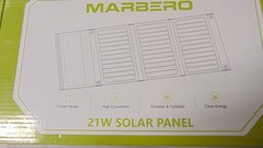 MARBERO 21W 3 Foldable Waterproof Solar Panels – FREE SHIPPING