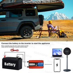 6000W 100A 110V Solar Panel Kit Complete Solar Power Generator Home Grid Syste