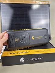 New LION ENERGY Solar Panel Battery Pack Off Grid Charger Power Supply 12v 120v