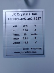 10 Watt Solar Panel