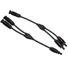 Solar Panel Y Branch Cable Connection Waterproof Adapter Connector Extension US