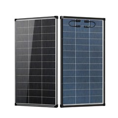 2PCS 200W Bifacial Solar Panel
