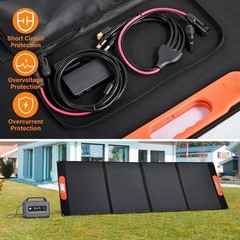 400W Portable Solar Panel Waterproof IP66 Foldable Solar Panel kit Brand New