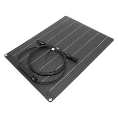 Solar Charger 30W 18V ETFE Flexible Monocrystalline Silicon Solar Panel Charger