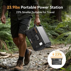 F1000 Pecron Portable Power Station&2*200W Solar Panel Off-grid Outdoor Travel