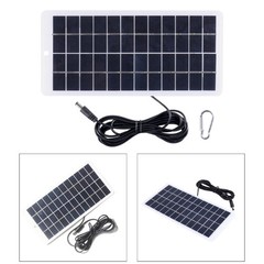 12V Solar Power Charger Polysilicon Solar Charger Plate Portable for Lamp Pump