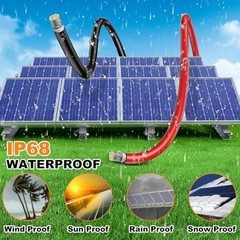 32.8FT Solar Panel Cable 10AWG Tinned Copper Wire for RV Boat Outdoor Use – Red