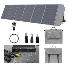 200W Flexible ETFE New Rigid Solar Panel Foldable 12V to 24V Monocrystalline for