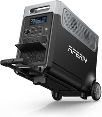 3840Wh Portable Power Station,120V AC Outlets X 5,2.5H Fast Charge,3600W(Peak 72