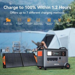 Blackview OSCAL PowerMax 3600 Portable Power Station 7200Wh 3000W +Extra Battery