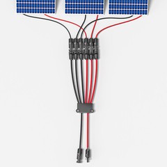 Solar Connectors Cable for Solar Panels Cable Splitter Y Branch Parallel Adapter