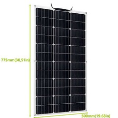 150w 300w 600w 900W 1200w flexible Solar Panel For For RV/Camper/Boat/Balcony