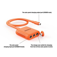Portable Solar Connector for Power Station & 200W Solar Panel – Outdoor Charging