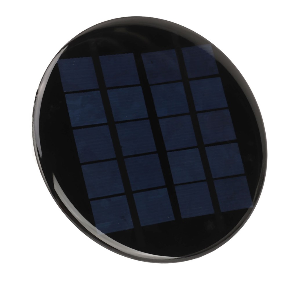 Mini Round Solar Cell Panel With High Efficiency Polycrystalline Silicon NEW