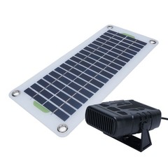 Solar Panel Heater 30W Monocrystalline Silicon Solar Panel Portable Space H XWSY