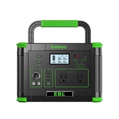 500W/519Wh LiFePO4 Lithium Battery Portable Power Station Outdoor Camping Power