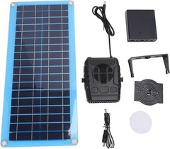 Monocrystalline solar panel solar heater, 30W adjustable solar space heater