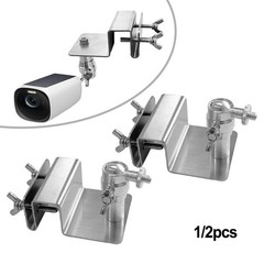 Adjustable Gutter Mount Stainless Steel Support For Standard 1/4 Screw Camera