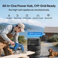 BLUETTI Apex 300+B300K+2*200W Solar Panel 8294.4Wh Solar Generator for Outage