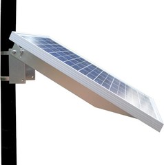 Solar Panel Pole Mount Kit Single Arm Pole Wall Mounting Brackets Support 5W-50W