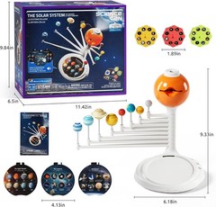 Interactive Talking Solar System Model – Bilingual STEM Learning Kit for Kids