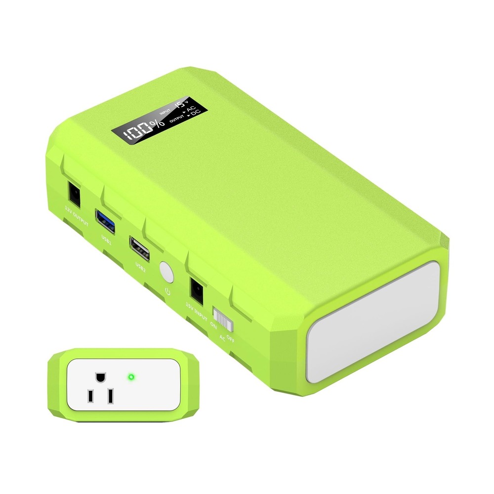 powkey Portable Power Station with AC Outlet, 65W/110V External Battery Pack …