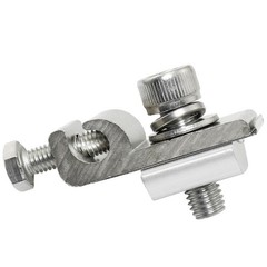 Solar Panel Ground Lug Cable Clamp Bolt On Coupling Earthing Conduct Clamp